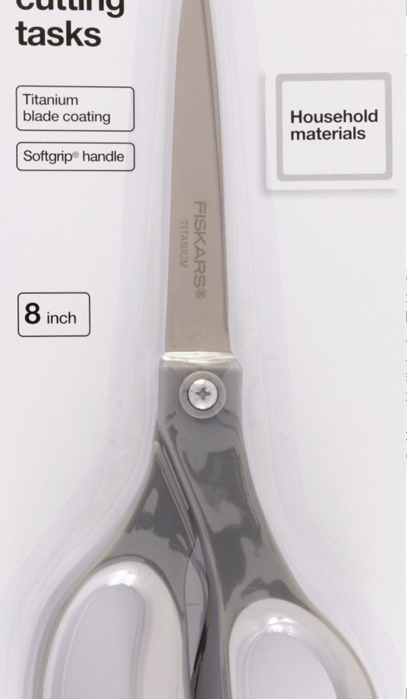 Fiskars Titanium coated Everyday Scissors 8inch