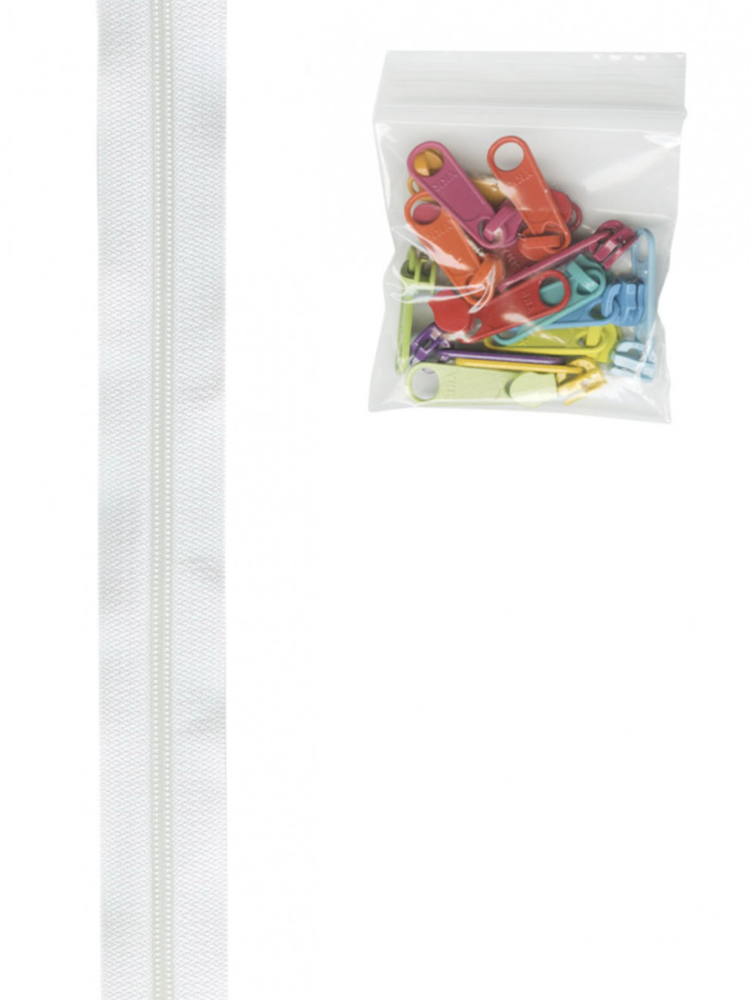 By Annie zipper by the Yard 4 yards of 16mm 4.5 zipper